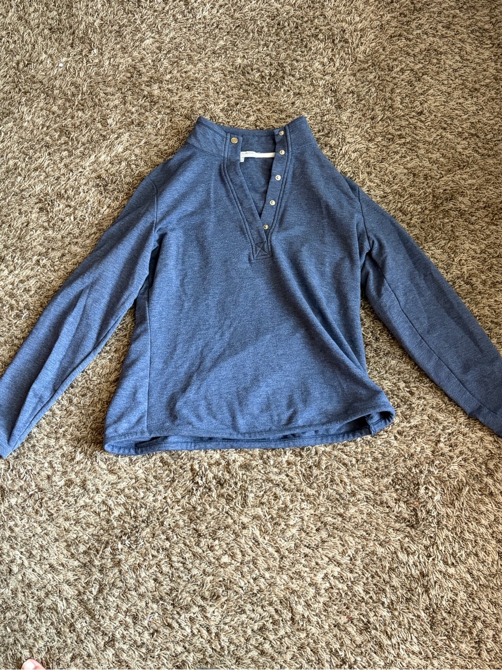 Fairway & Greene Snap Henley Pullover Size Large